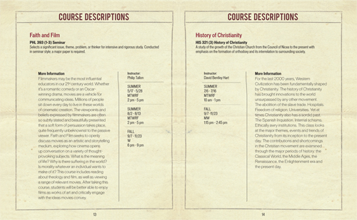 CSC Course Catalog