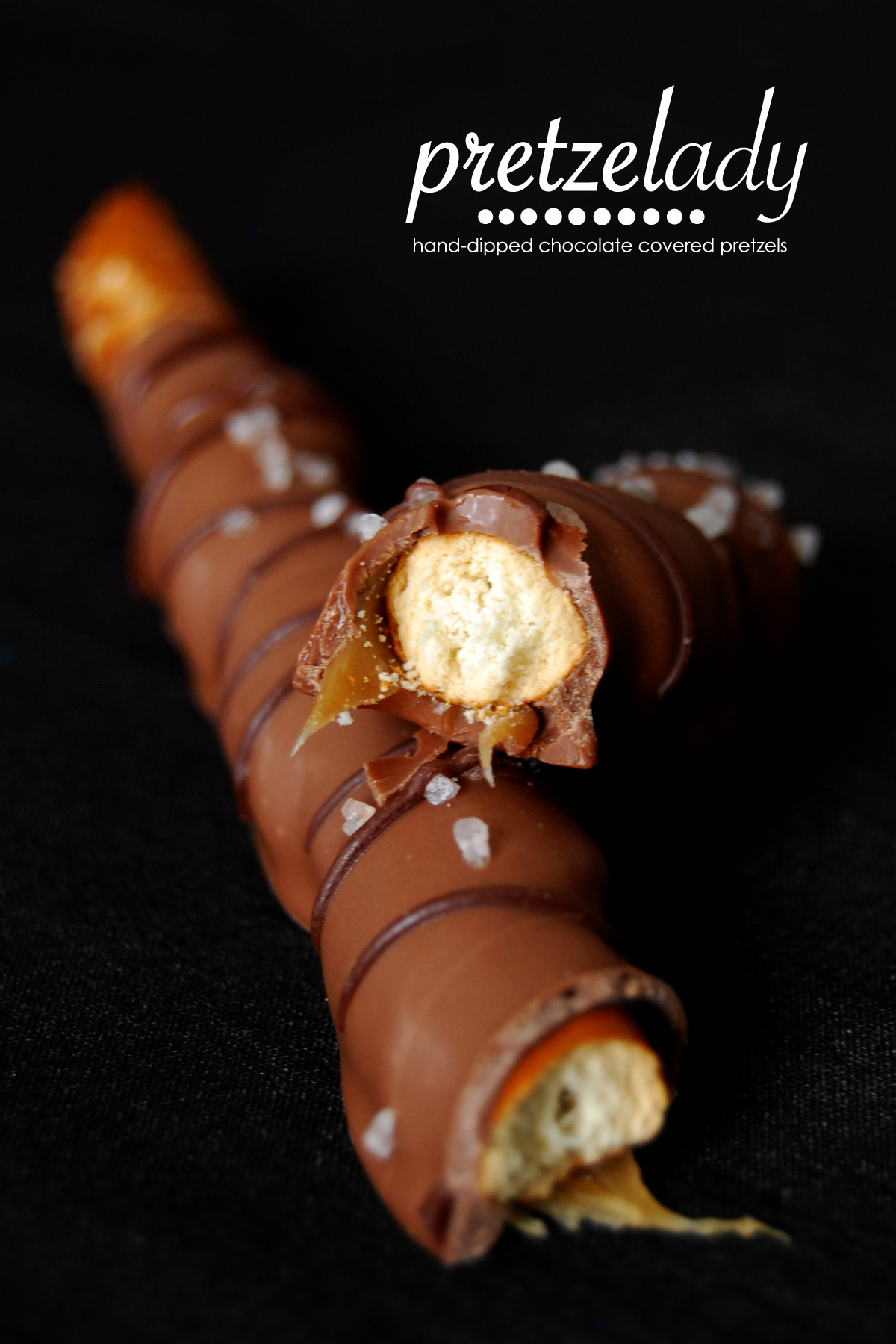 Pretzelady's Sea Salt Caramel Pretzel