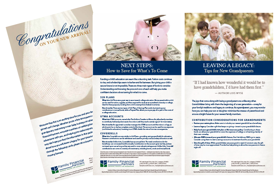 Family Financial Partners Marketing Cards