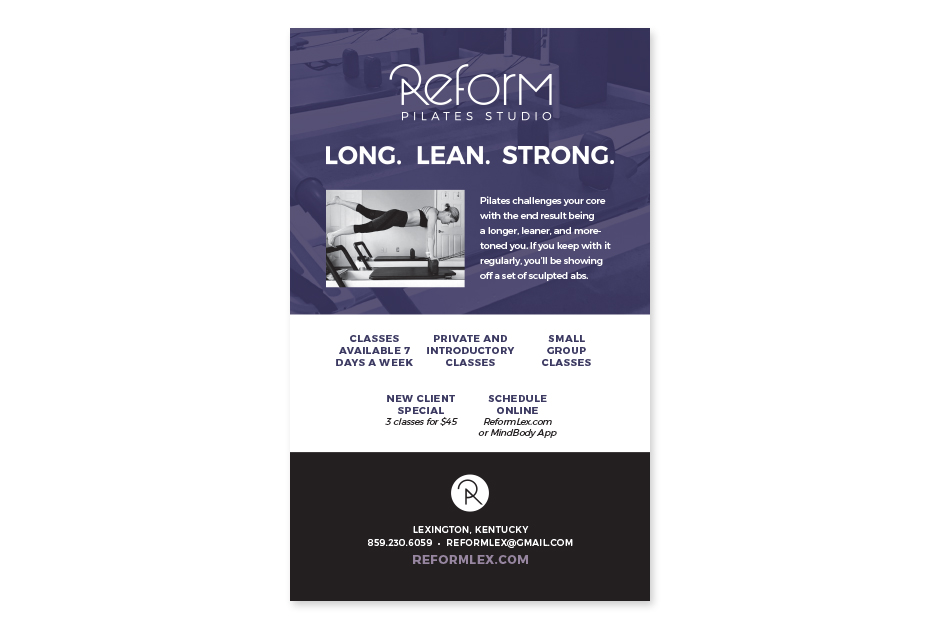 Reform Pilates, Ad